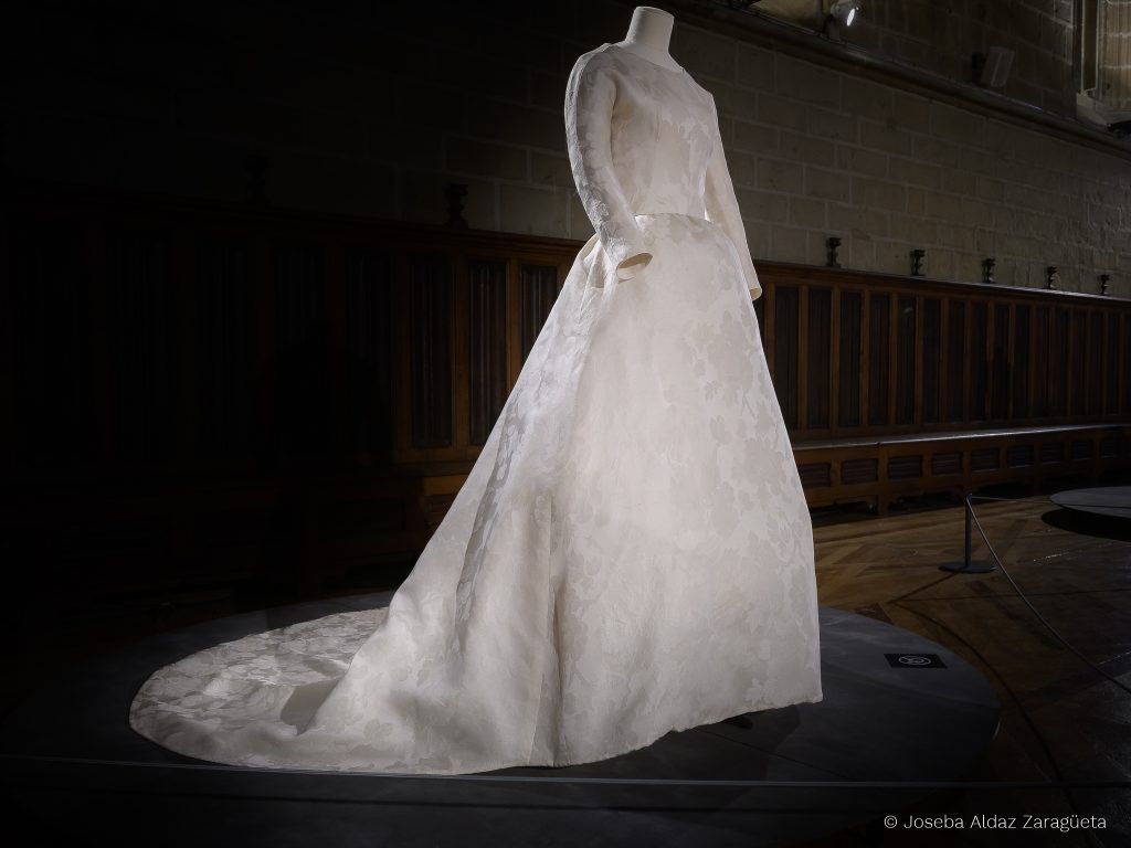 Vestido de novia en Gazar de Cristóbal Balenciaga