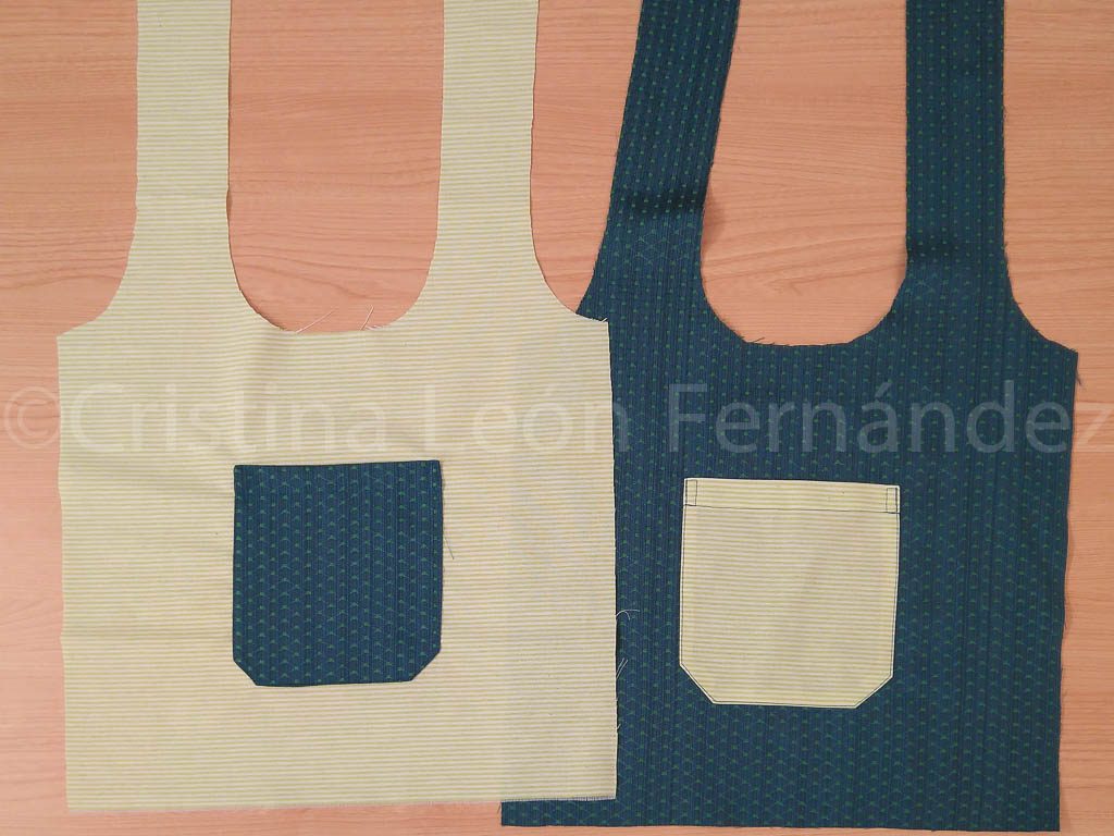 Tutorial bolso reversible estilo camiseta